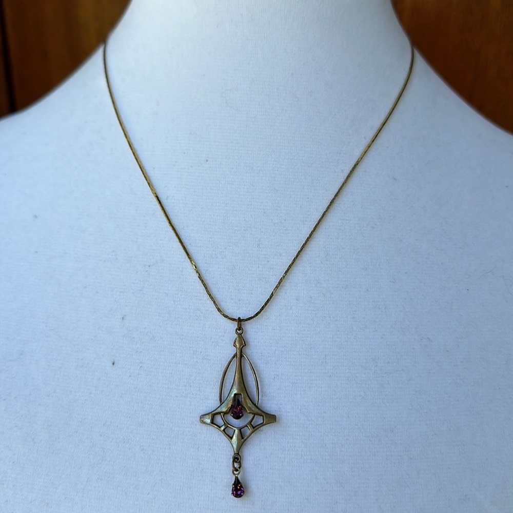 Vintage Pididdly Links Art Deco Necklace - Picture 6 of 12